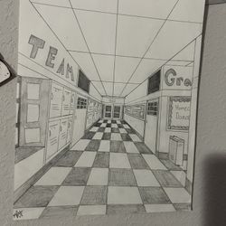 Hallway Drawing 