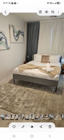 Moving sale! Queen bad and new mattress