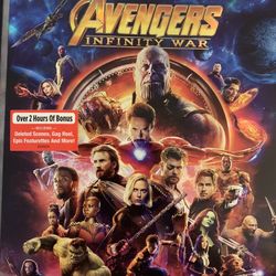 Marvel AVENGERS Infinity War (Blu-Ray-2018)