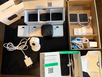 Blink Outdoor 4 Flood Doorbell Wireless Complete Security System