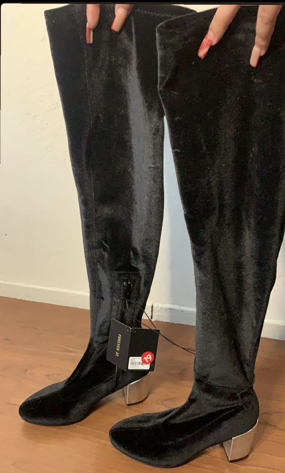 Forever 21 Thigh High Boots