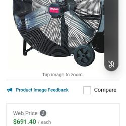 Dumb Floor Fan 36" Dayton