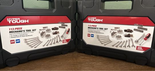 Hyper Tough 113-Piece Mechanic's Tool Set (x2)