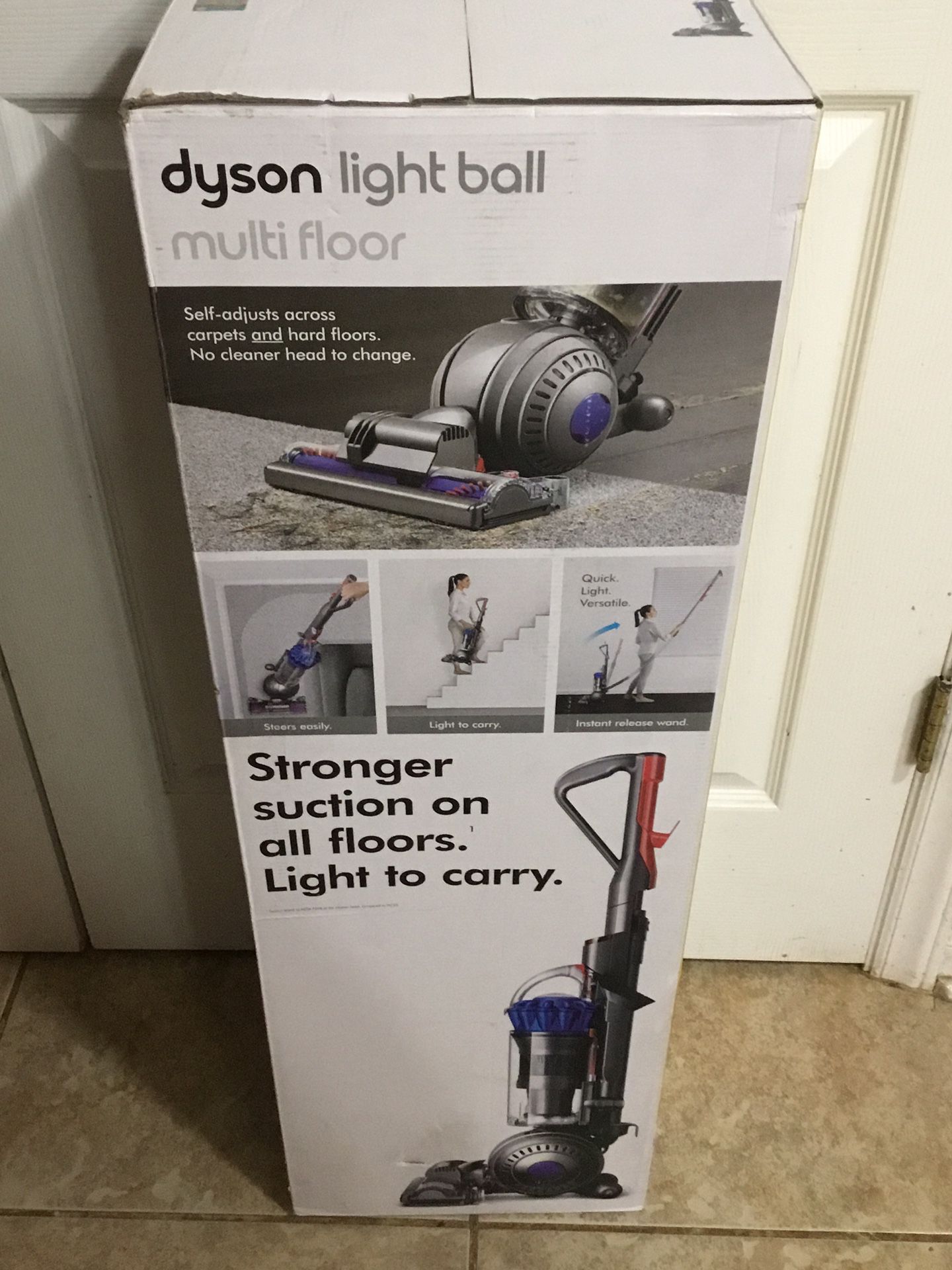 Brand New Dyson Light Ball Multi Floor Bagless Upright Vacuum Cleaner 221785-01