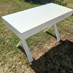 White Desk Table