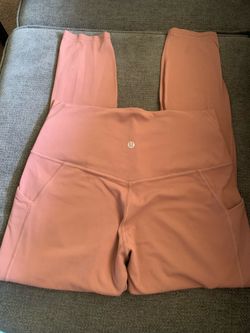 Pink Lululemon leggings
