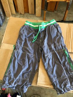 Mini Boden boys cargo board shorts, size 11Y