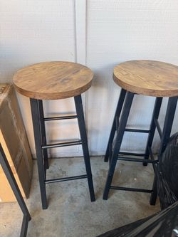 Two bar stool