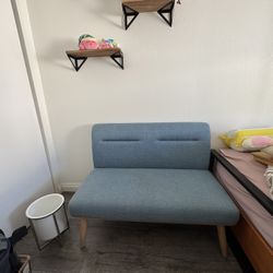 30 In. Mid Century Modern Tufted Loveseat Sofa Ariel Collection