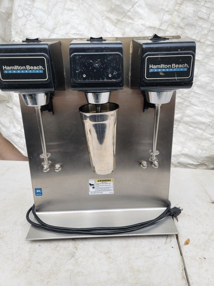 Commercial  Hamilton Beach Malteada Triple 