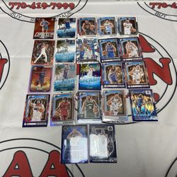 2024-2025 Panini & Topps Basketball Sports Cards Lot 55 Cards 11056135