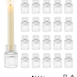 19 Candlestick holders
