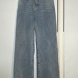 Ladies Wide Jeans