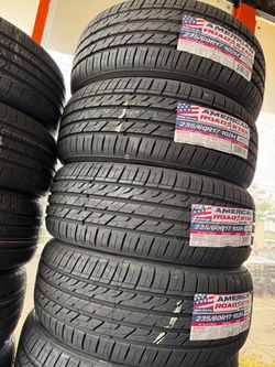 📲✅235/60/17 Vendo set de llantas nuevas América