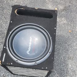 12 Inch Subwoofer  PIONEER PRO