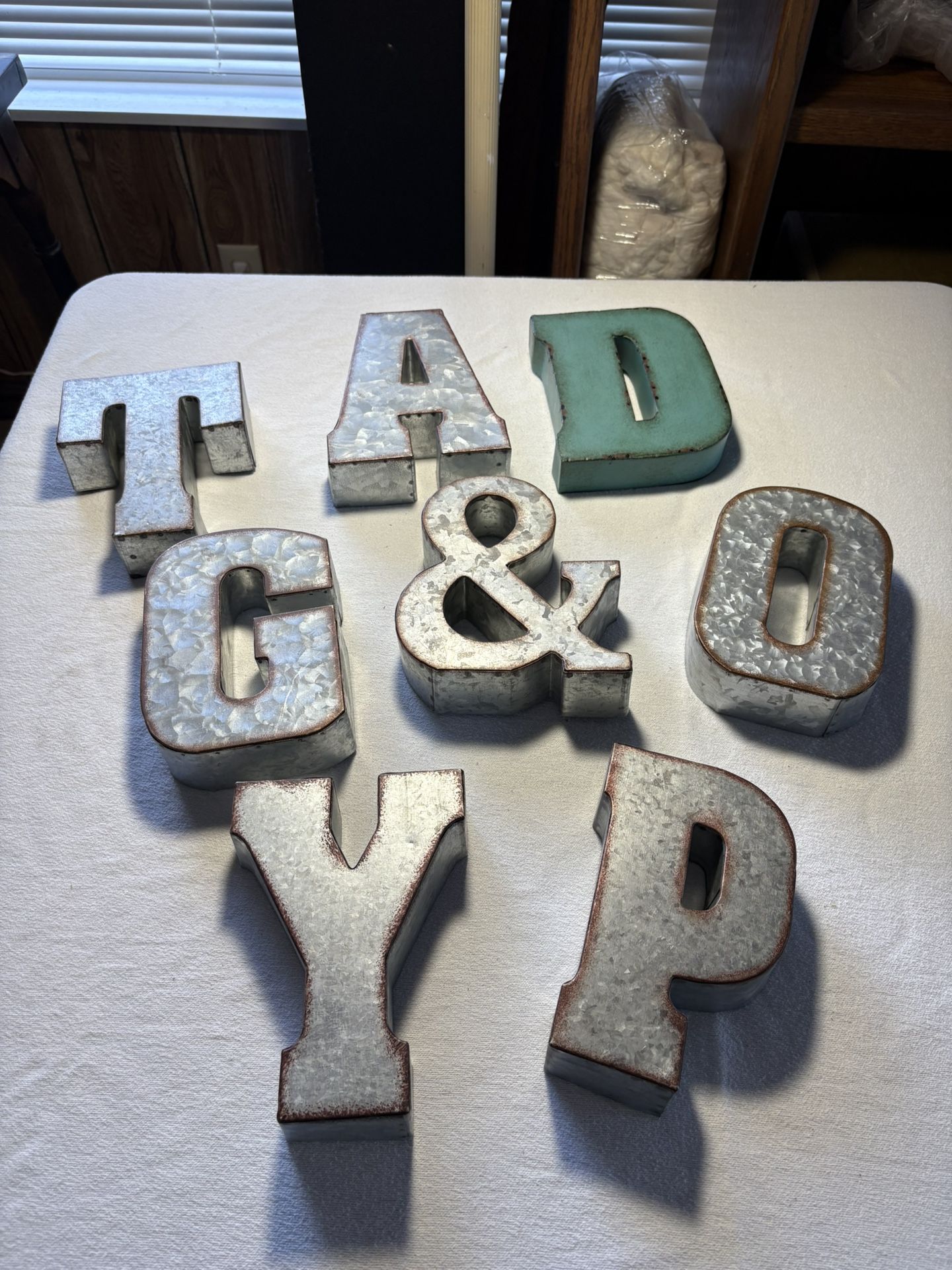 Metal Letters