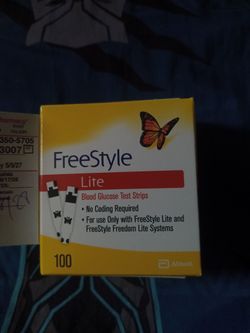 Freestyle  lite Test Strips