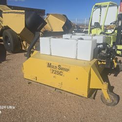 forklift sweeper attachment hydraulic 