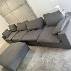Grey Cloud Couch
