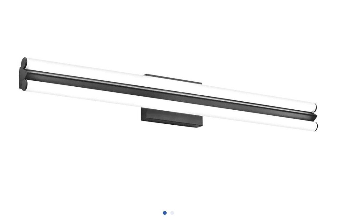 Solfart 32in LED Modern Bathroom Vanity Light Black Non-dimmable New