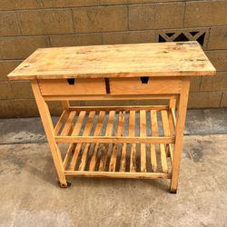 Kitchen Cart With Wheels. 