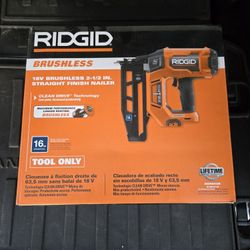 Ridgid Finish Nailer 