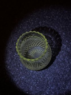 Manganese Glass Dish