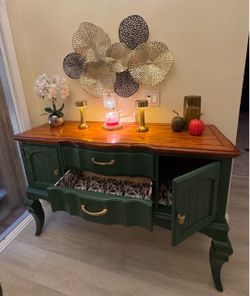 Buffet Refinished Table