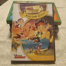 New DVD Jake Never Land Pirates "Never Land Rescue"