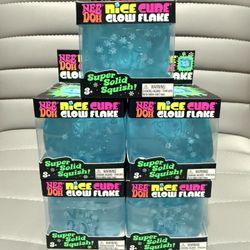 Needoh Nice Cube Glow Flake