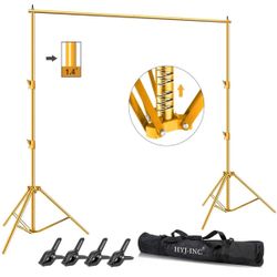  HYJ-INC Back Drop Stand Titanium Gold 