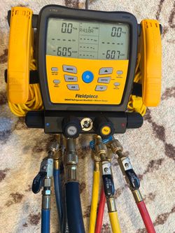 Fieldpiece Manifold Gauges w. JB kobra hoses