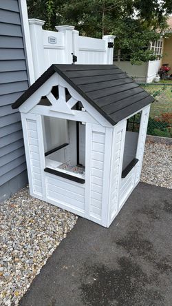 Outdoor wooden house