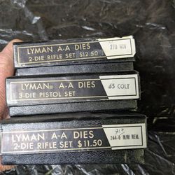 Reloading Dies And Projectiles