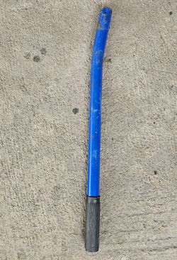 Blue 💙 Lift Bar with rubber grip handle for a car 🚗 jack!