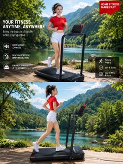 Incline Foldable Walking Pad Treadmill with Incline & Handle Bar  🏃 Upgrade Your Home Workout Today!  ✔️ 3.0HP Quiet Motor – Smooth, powerful perform