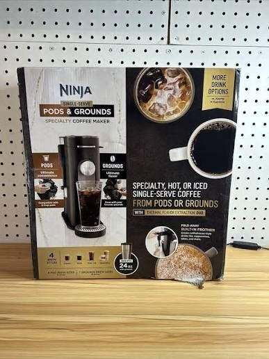 Ninja Single Serve Pods & Grounds Coffe Maler
