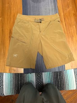 arcteryx men’s hiking shorts 32