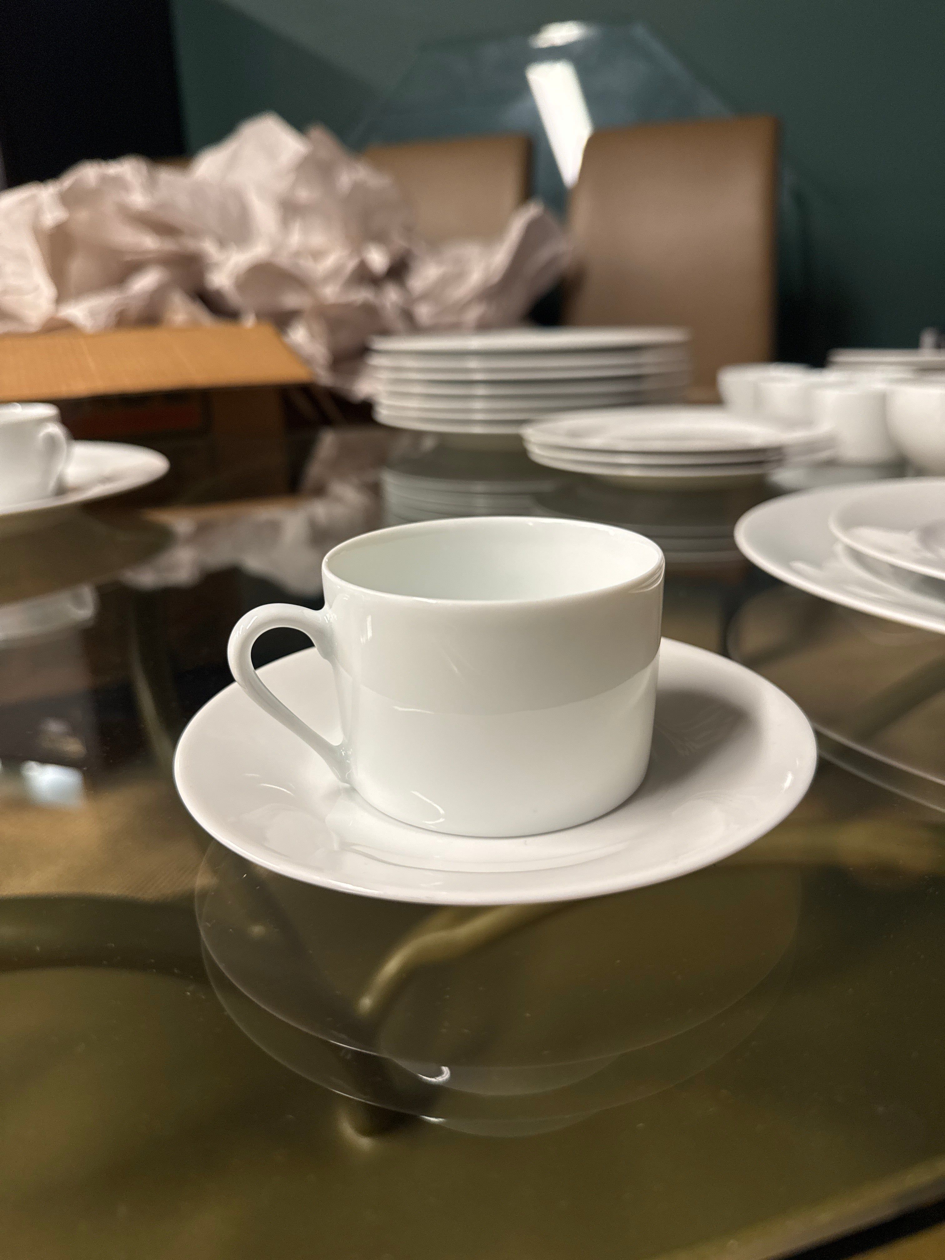 Apilco Tuilleries Porcelain Dinnerware Set, from Williams Sonoma