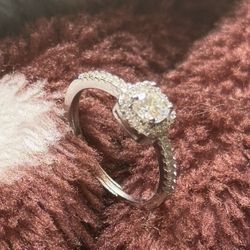 Beautiful Moissanite Wedding Ring From Grandma 