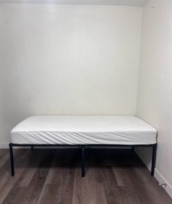 Twin MATTRESS & BED FRAME OBO
