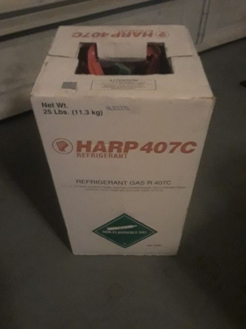 Refrigerant Gas R407c 25 Lb . A Match To R22