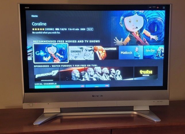 Panasonic Plasma TV 42" + Amazon Firestick