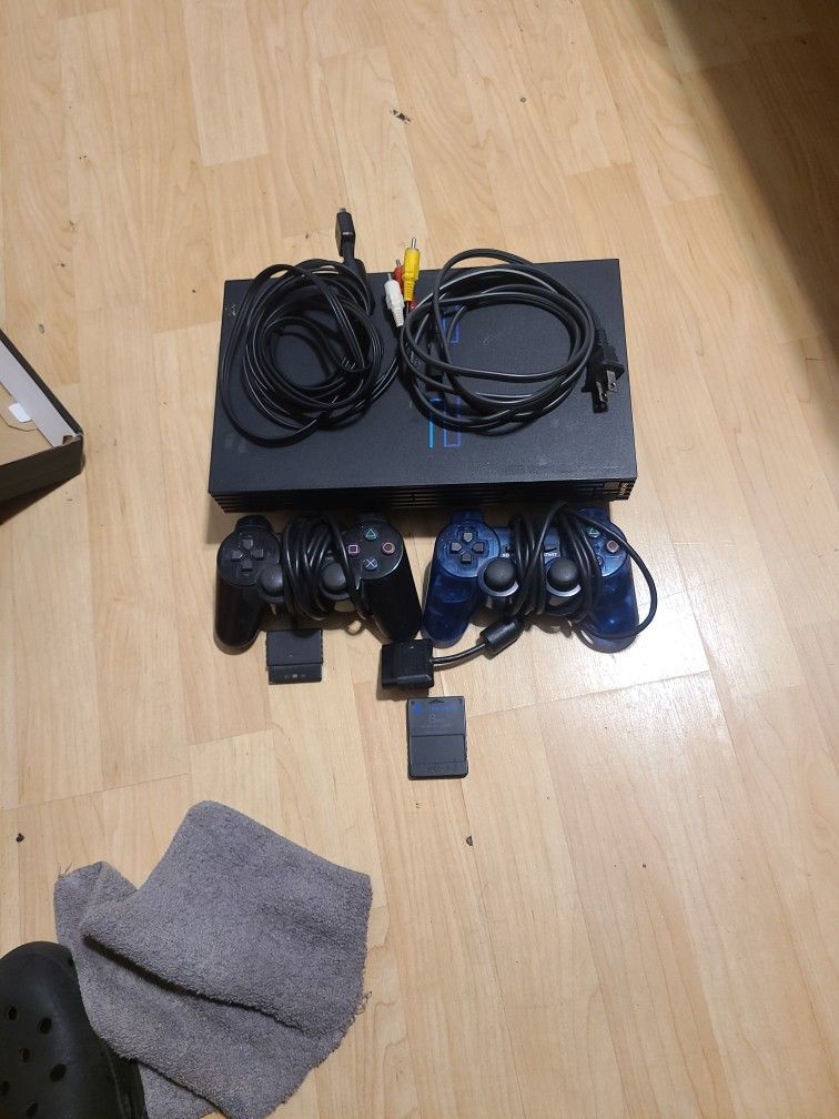 Sony PlayStation 2 Fat PS2 Console with Controller And Cables