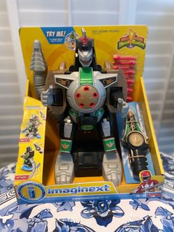 Imaginext Sabans Power Rangers Dragonzord R/C New In Box Rare!