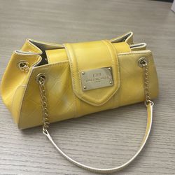 Yellow Balenciaga Purse