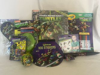 TMNT Activity Bundle #1 $17