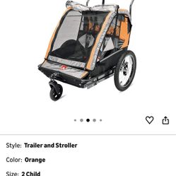 Bike Trailer And Stroller