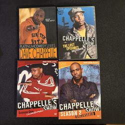 Chappelle’s Show DVDs + Killing’ Them Softly Standup
