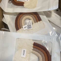 50Pcs Boho Rainbow Keychain for Women Key Holder 